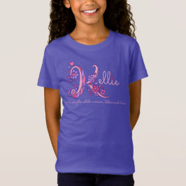 Kellie Mädchenname im Sinne von K Monogramm Herz T-Shirt