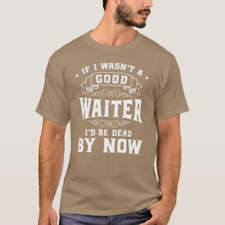 Kellner Essen Party Junge T-Shirt