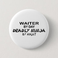 Kellner tödliches Ninja bis zum Nacht