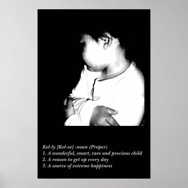 Kelly Charcoal Poster (Vorne)