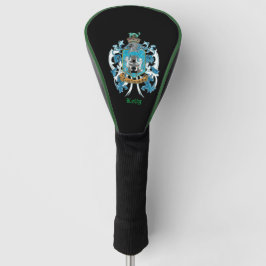Kelly Familienwappen / Coat of Arms Golf Head Cove Headcover