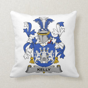Kelly-Familienwappen Kissen