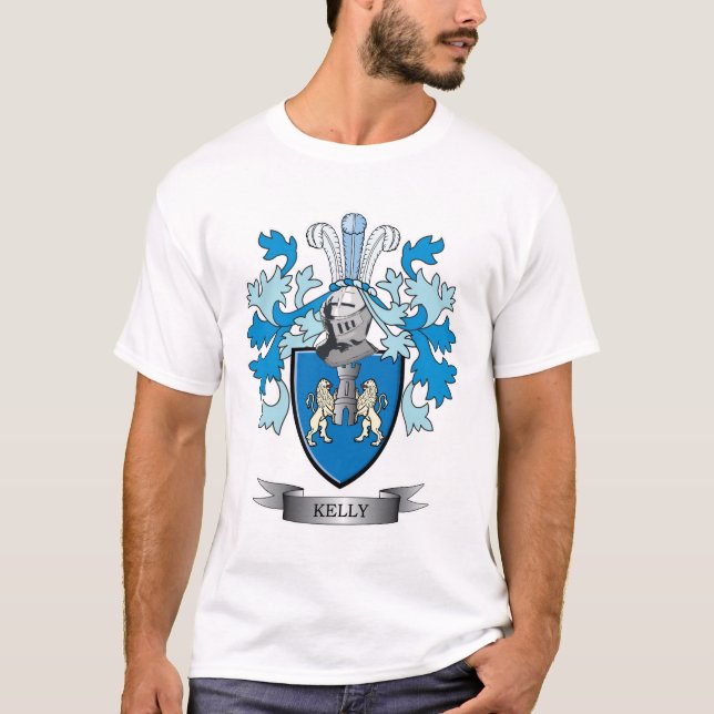 Kelly-Familienwappen T-Shirt (Vorderseite)