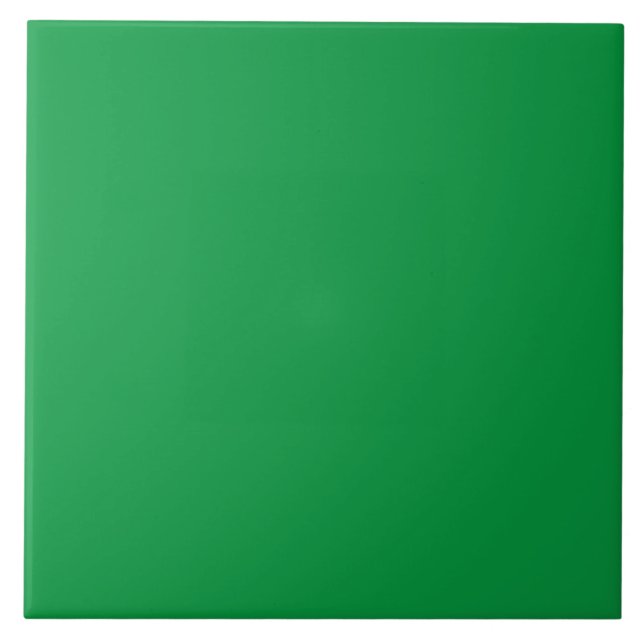 Kelly Green Farbe Fliese (Vorderseite)