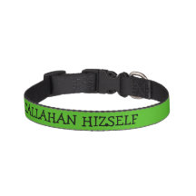 Kelly Green Hundehalsband Personalisiert