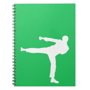 Kelly Green Martial Arts Notizblock