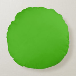 Kelly Green Round Pillow Rundes Kissen