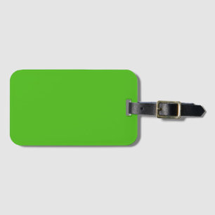 Kelly Green Solid Color Gepäckanhänger