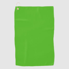 Kelly Green Solid Color Golfhandtuch