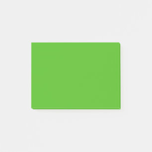 Kelly Green Solid Color Post-it Klebezettel