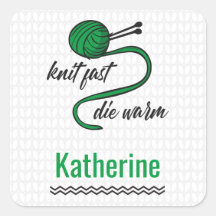 Kelly Green Strick Fast, Die Warm