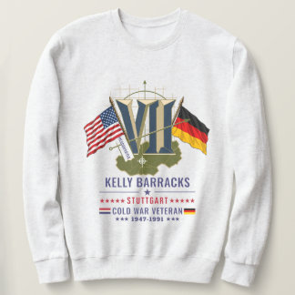 Kelly-Kaserne Stuttgart-Kalter-Krieg-Veteran Sweatshirt