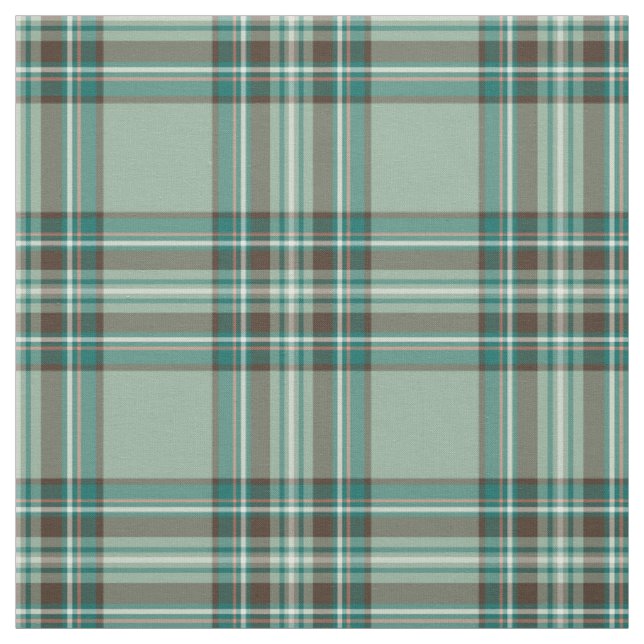 Kelly Tartan Pattern Mint Green Irish Kariert Stoff (Muster)