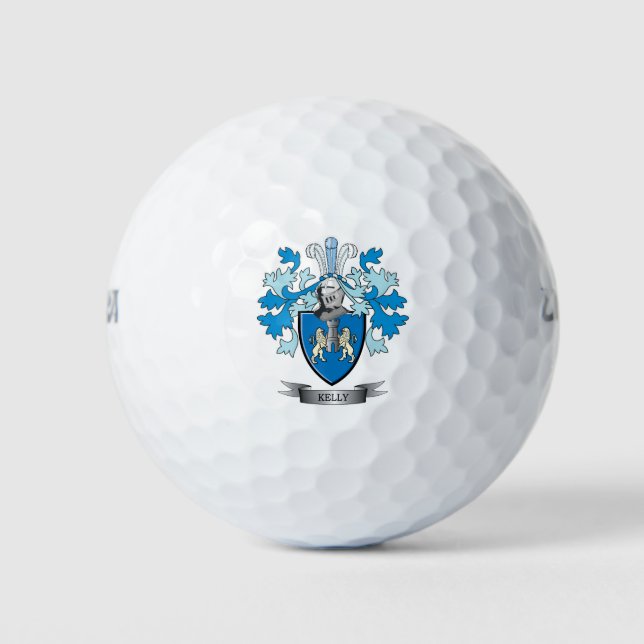 Kelly-Wappen Golfball (Vorderseite)