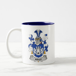 Kelly-Wappen Zweifarbig-Kaffeetasse Zweifarbige Tasse
