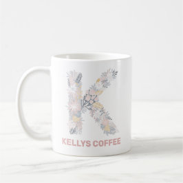 KELLYS COFFEE-Tasse mit bearbeitbarem Text Kaffeetasse