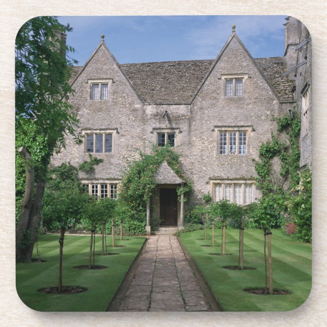 Kelmscott Manor (Foto) Getränkeuntersetzer (Vorderseite)