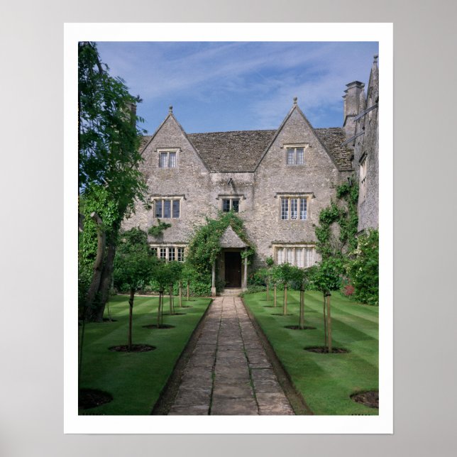 Kelmscott Manor (Foto) Poster (Vorne)