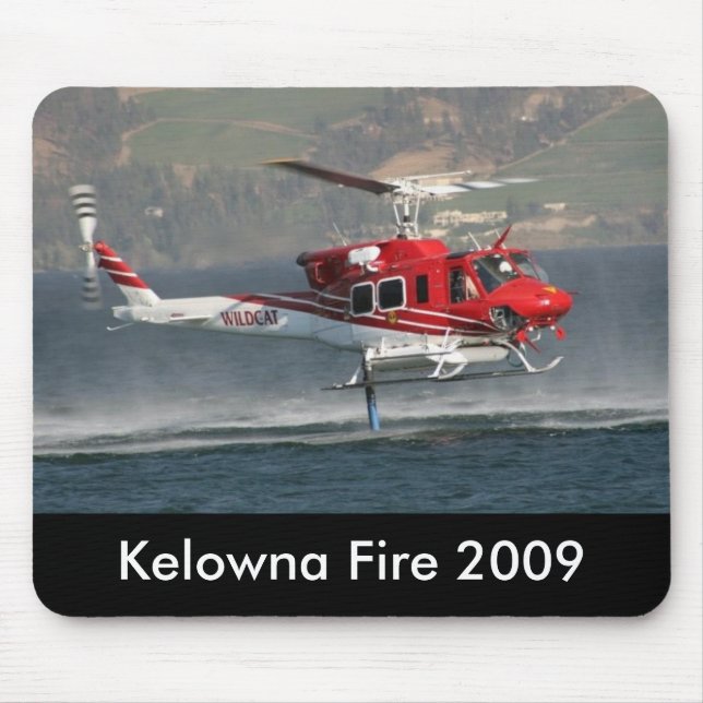 Kelowna Feuer mousepad 2009 (Vorne)