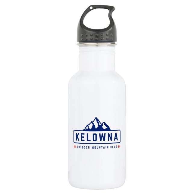 Kelowna Outdoors Edelstahlflasche (Vorderseite)
