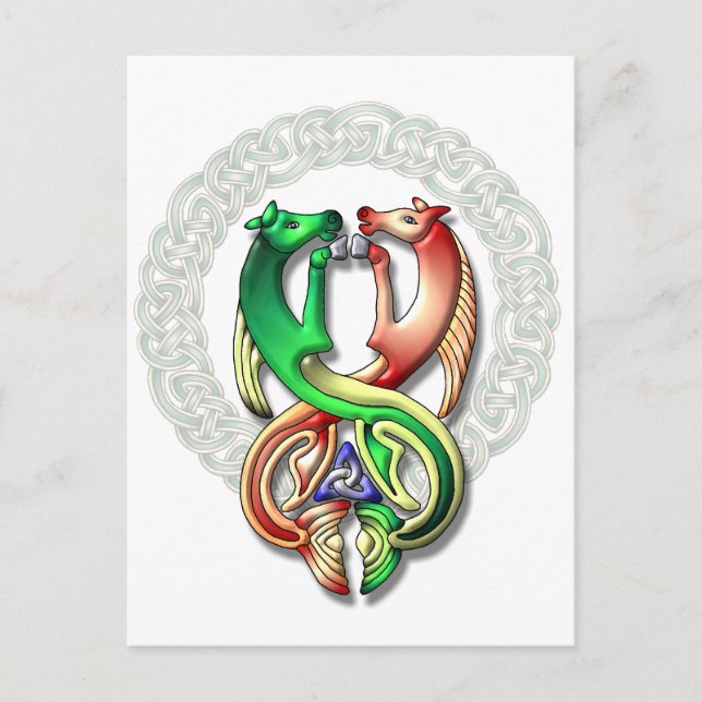 Kelpie Postkarte (Vorderseite)