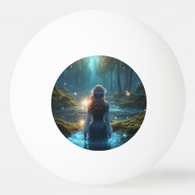 Kelpie Tischtennisball (Vorderseite)