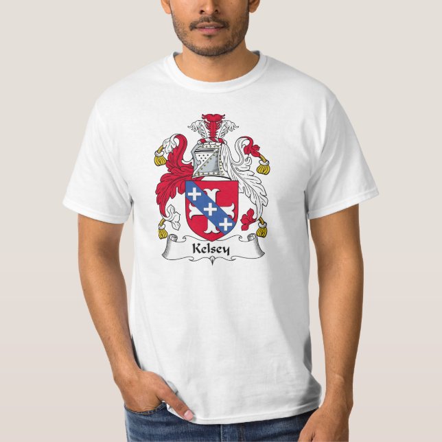 Kelsey Familienwappen T-Shirt (Vorderseite)