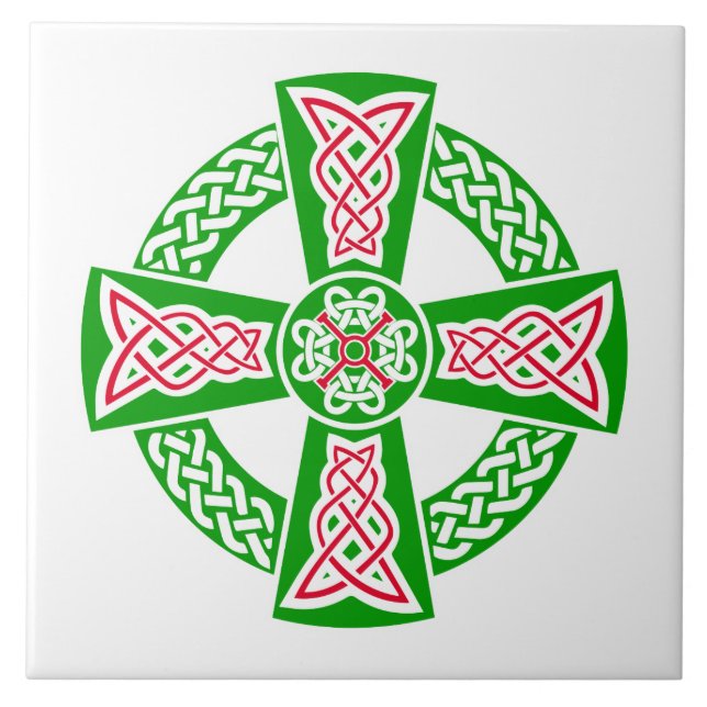 Keltenkreuz Fliese (Vorderseite)