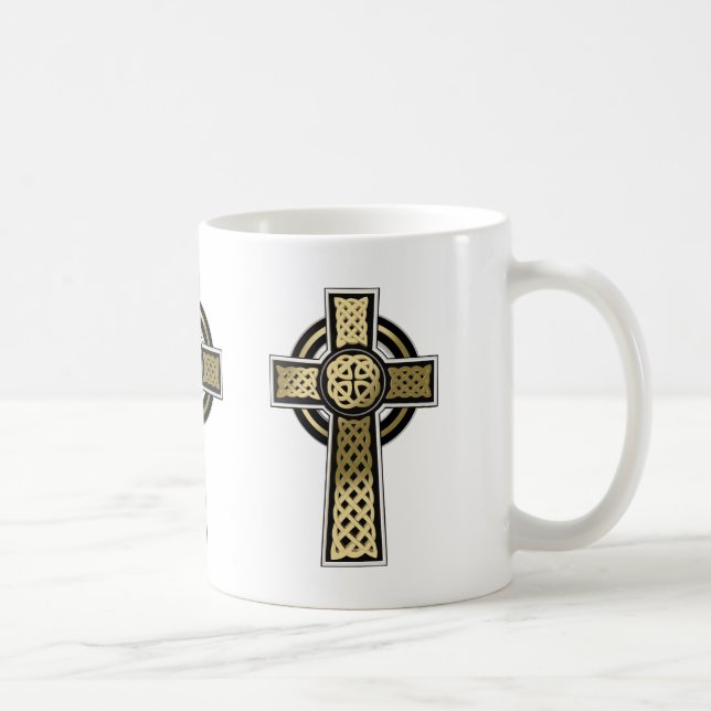 Keltenkreuz Kaffeetasse (Rechts)