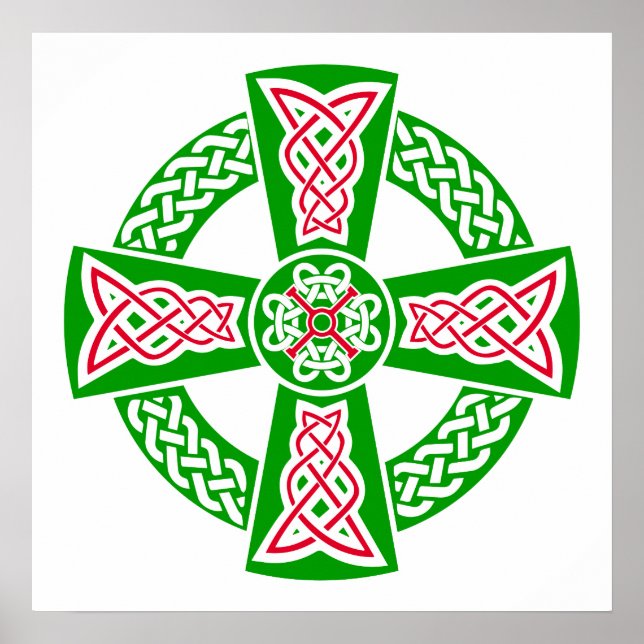 Keltenkreuz Poster (Vorne)