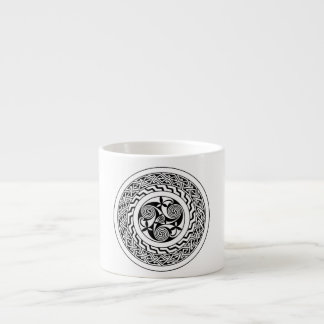 Keltenspirale Espressotasse