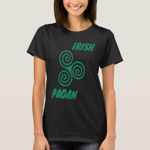 Keltisch Irisch Heidnisch Triskele Dreifaltigkeit T-Shirt