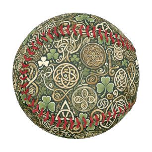 Keltische Blüte Baseball