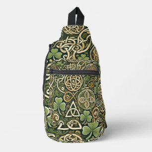 Keltische Blüte Crossbody Bag