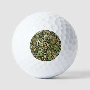 Keltische Blüte Golfball