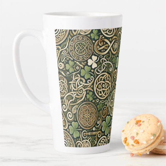 Keltische Blüte Milchtasse (Beispiel)