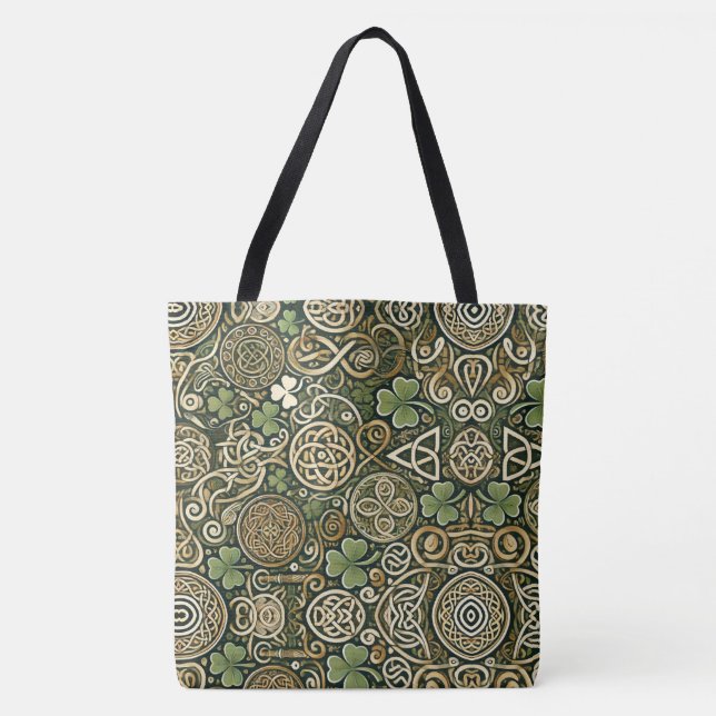 Keltische Blüte Tasche (Vorderseite)