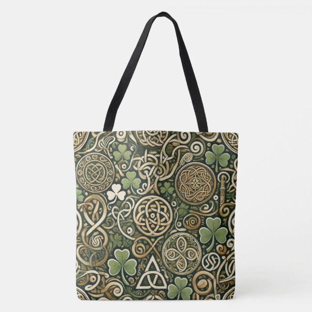 Keltische Blüte Tasche (Vorderseite)