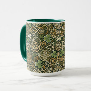 Keltische Blüte Tasse