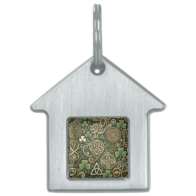 Keltische Blüte Tiermarke (Vorderseite)