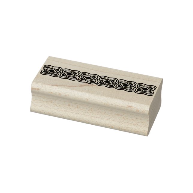 keltische Briefmarke der Knotengrenzkunst Gummistempel (Stempel)