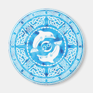 Keltische Dolphin Magnet