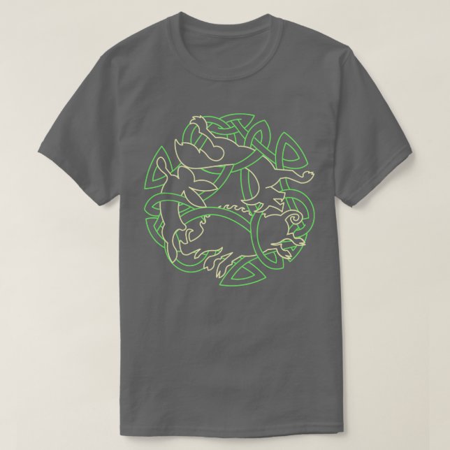 Keltische Dreifaltigkeit T-Shirt (Design vorne)