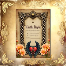 keltische Eleganz mit Herz und Flügeln.