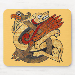 Keltische Geschöpfe Mousepad