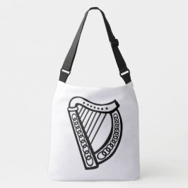 Keltische Harfe Crossbody Tote Bag Tragetaschen Mit Langen Trägern