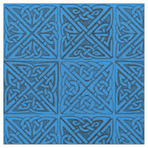 Keltische Knoten im Blau