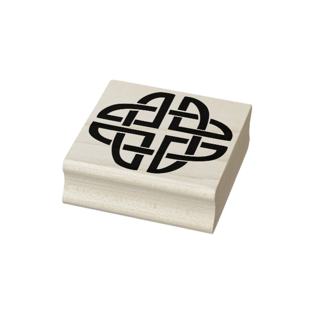 keltische Knotenkunst Briefmarke Gummistempel (Stempel)