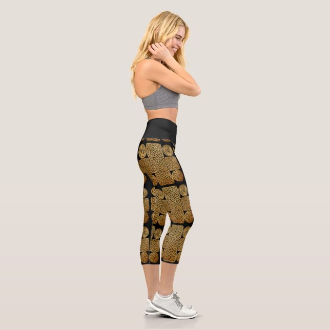 Keltische Knüpfarbeit Capri Leggings (Rechts)