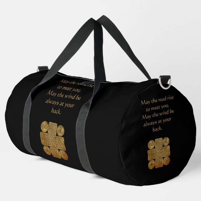 Keltische Knüpfarbeit Duffle Bag (Linke Ecke)